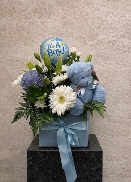 Baby Boy Hat Box