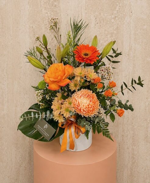 Citrus Bloom Hat Box