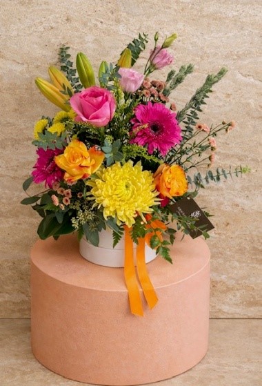 Citrus Blossom Hat Box