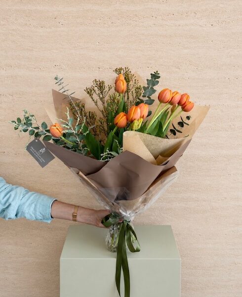 Sunkissed Tulips Bouquet