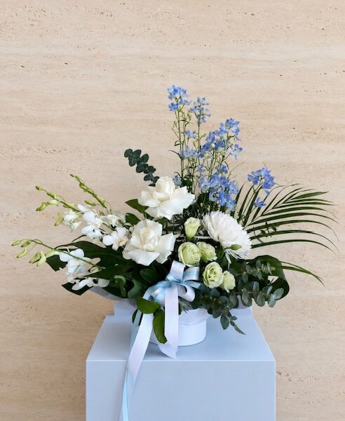 Whispering Blooms Hat Box